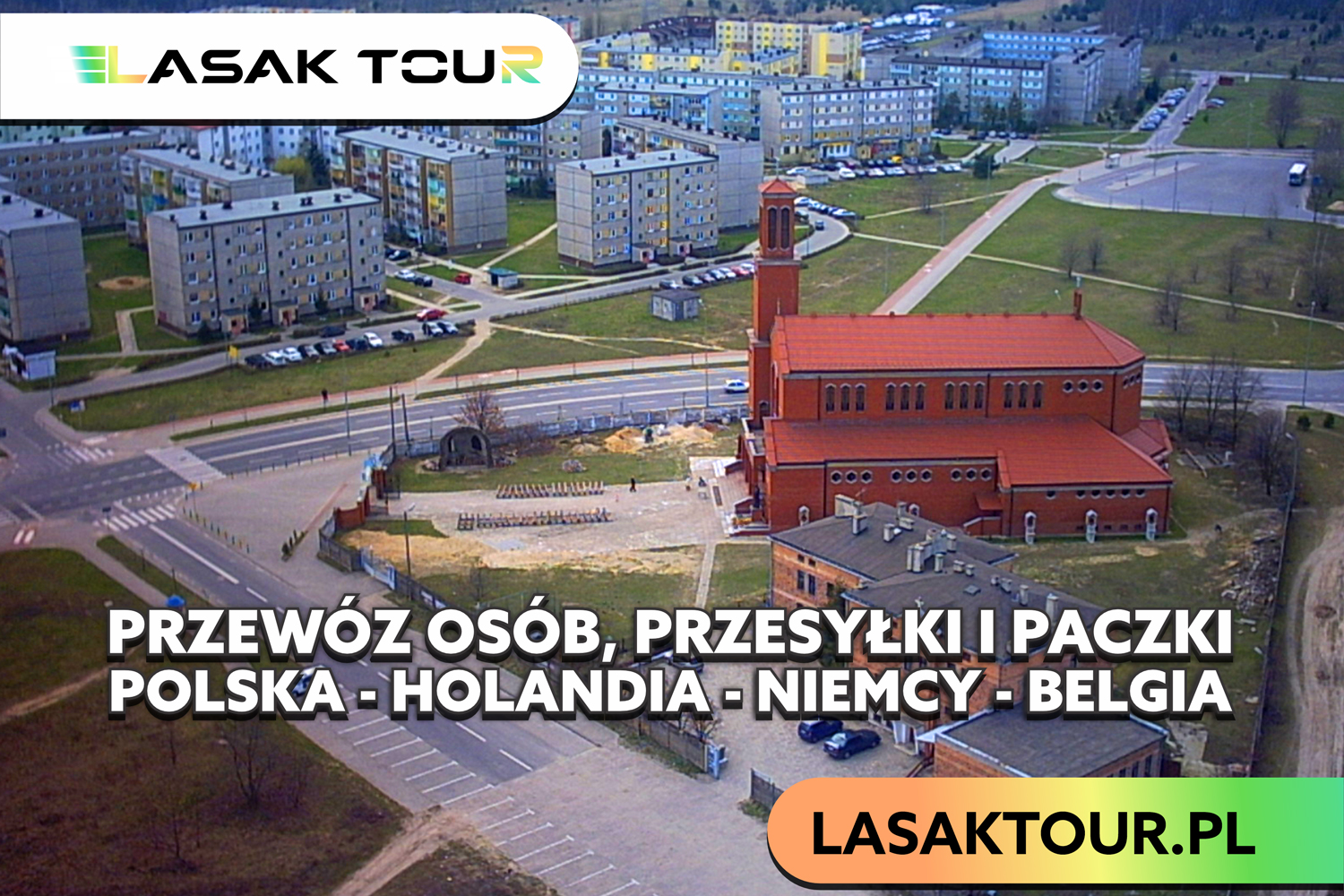 Przewóz busem ze Zgierza do Holandii, Niemiec i Belgii 